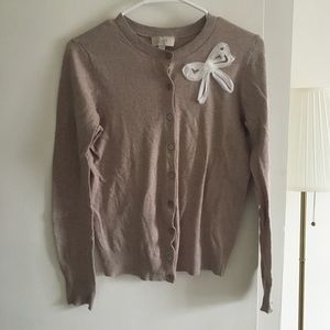 NWOT Bow cardigan 🎀